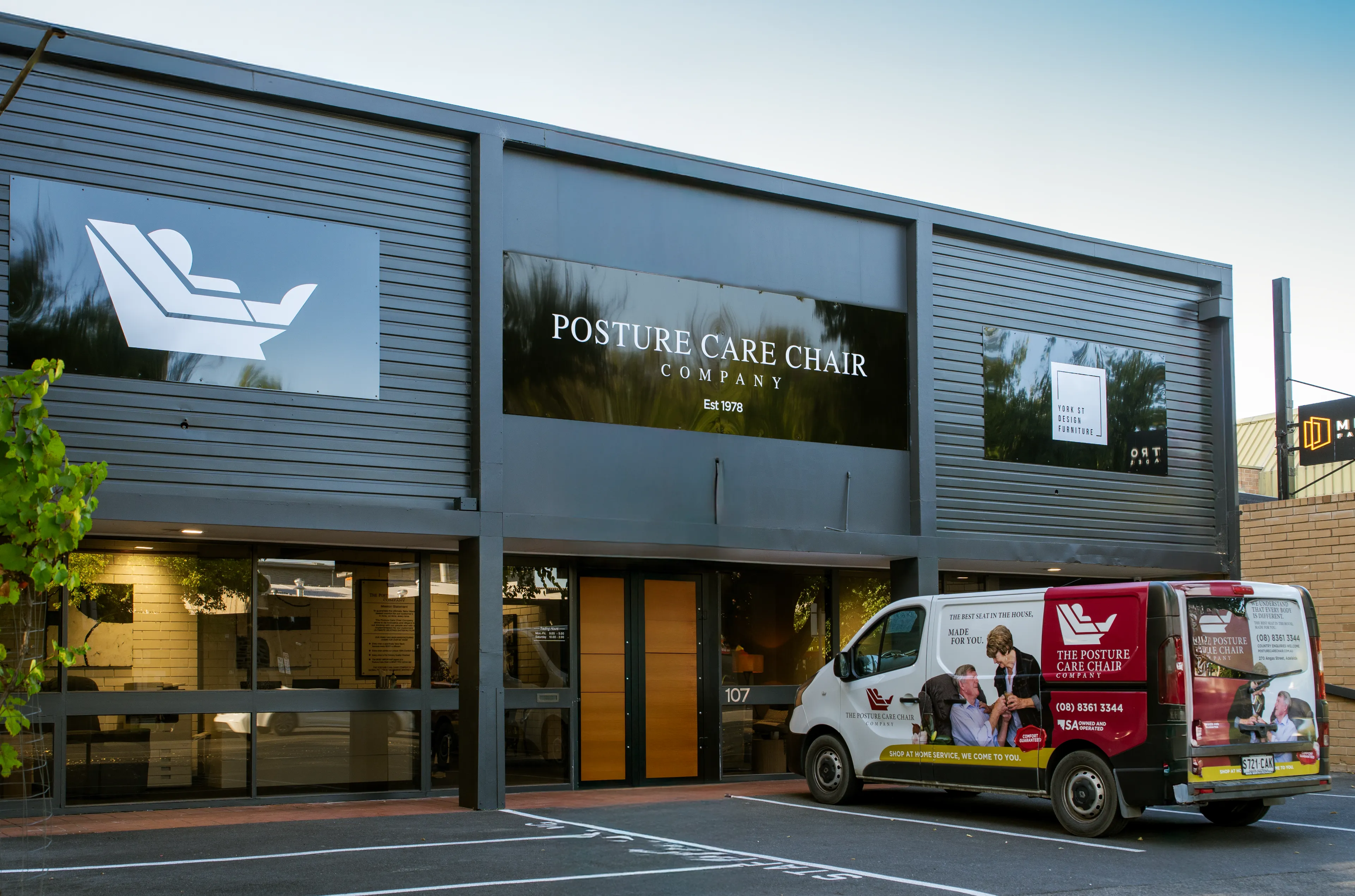 Posture Care Chair showroom