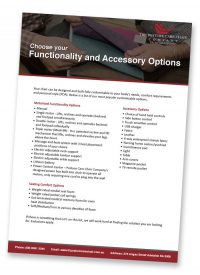 Learn about our functionality, style and accessory features